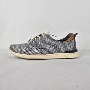 Reef Grey Knit Lace Up Sneakers Size 7